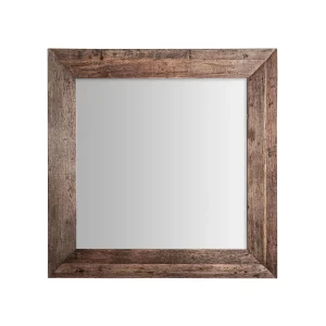 Espejo de madera Skorup 200×200 cm