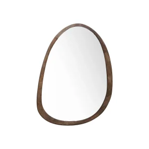 Espejo de madera forma irregular Lubeca 96x137cm