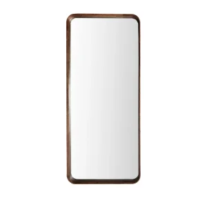 Espejo de madera Lubeca 42×120 cm