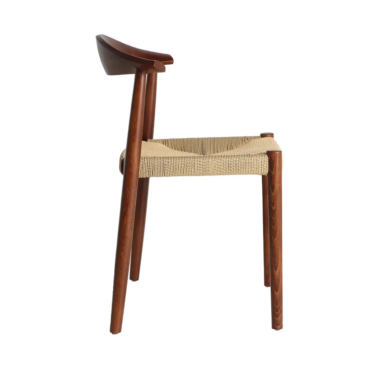Silla de madera de haya y cuerda Zelhem - Imagen 4