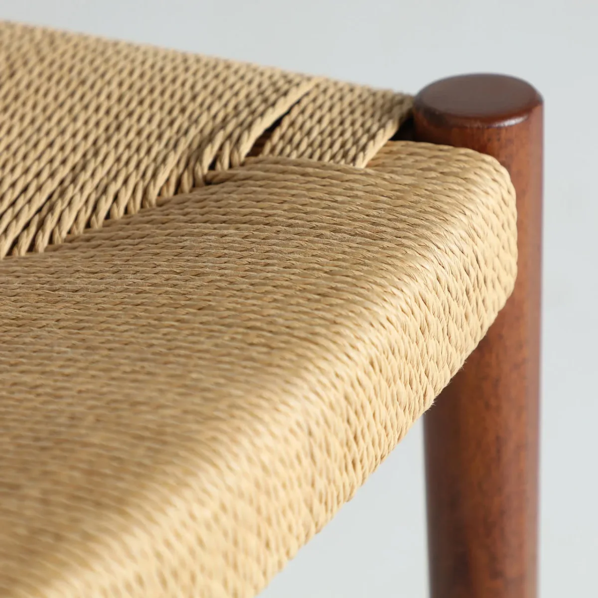 Silla de madera de haya y cuerda Zelhem - Imagen 8