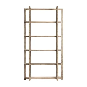 Estantería Masein 226 x 120 cm de madera de olmo