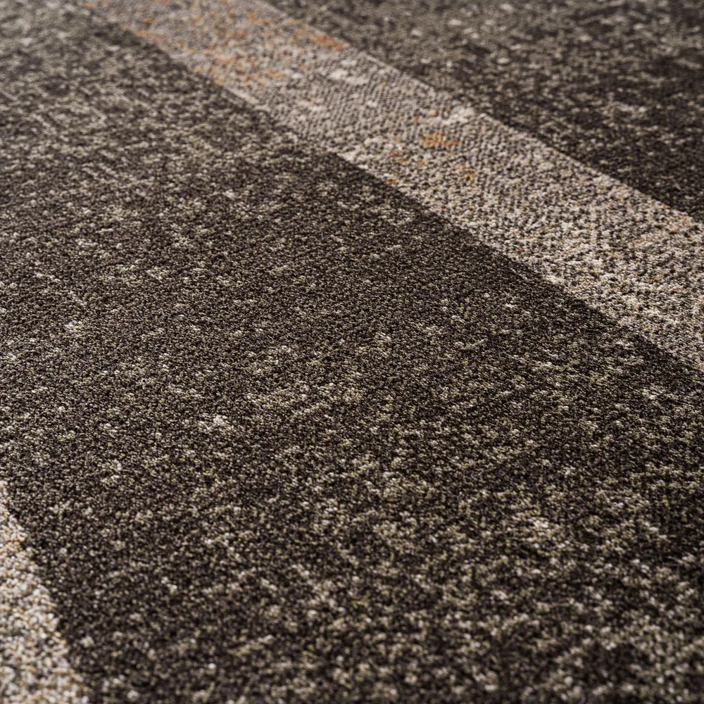 Alfombra de poliéster beige estampada 340×240 cm Dora - Imagen 3