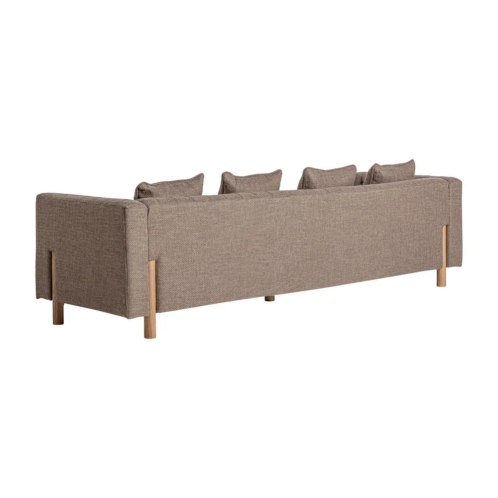 Sofá 269cm Carlton en beige jaspeado - Imagen 5