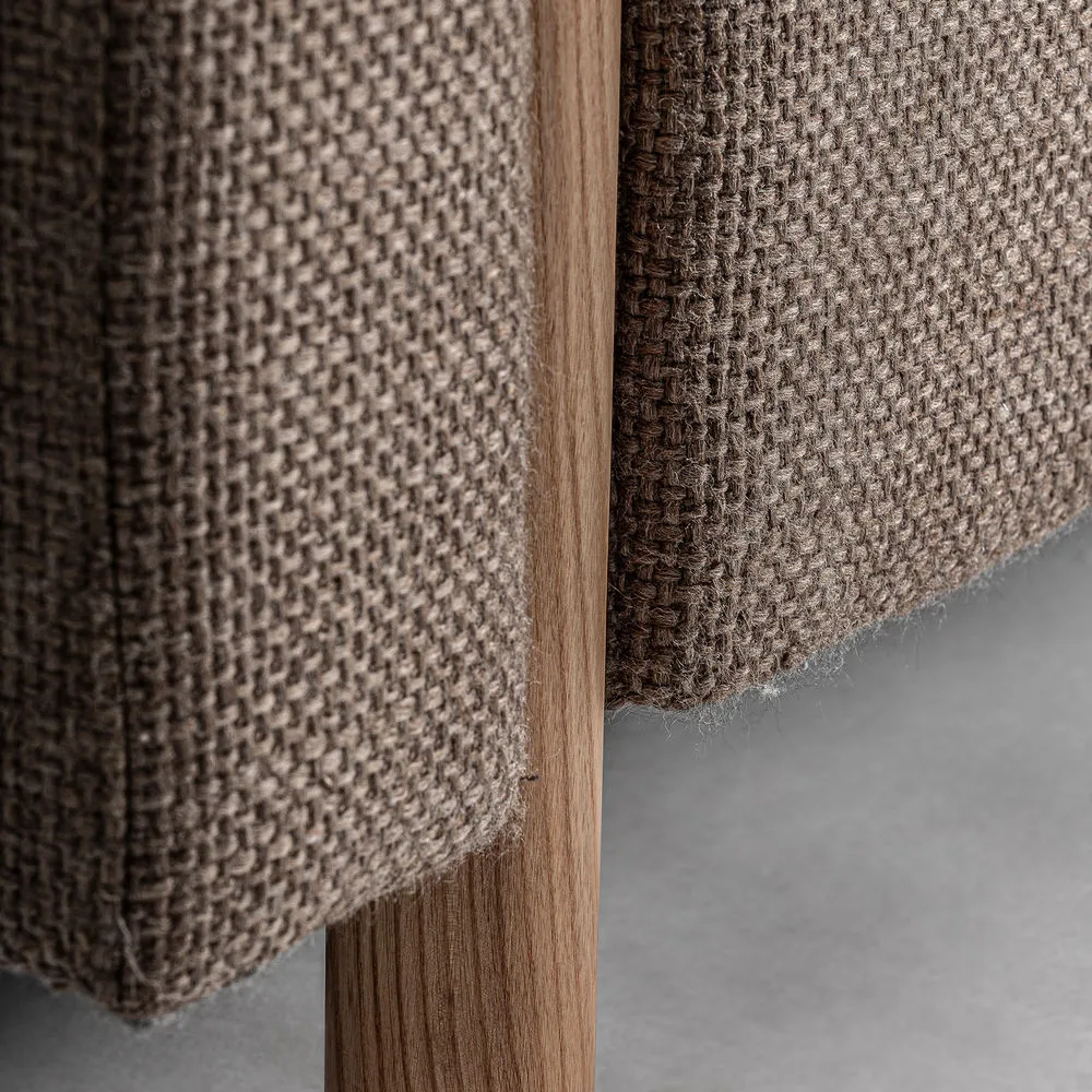 Sofá 269cm Carlton en beige jaspeado - Imagen 9