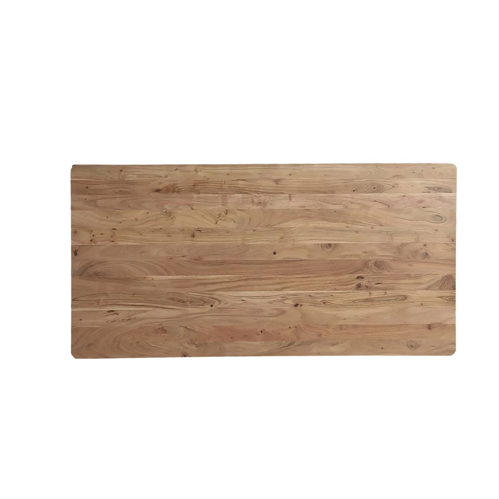 Mesa de comedor Breil de madera de acacia - Imagen 8