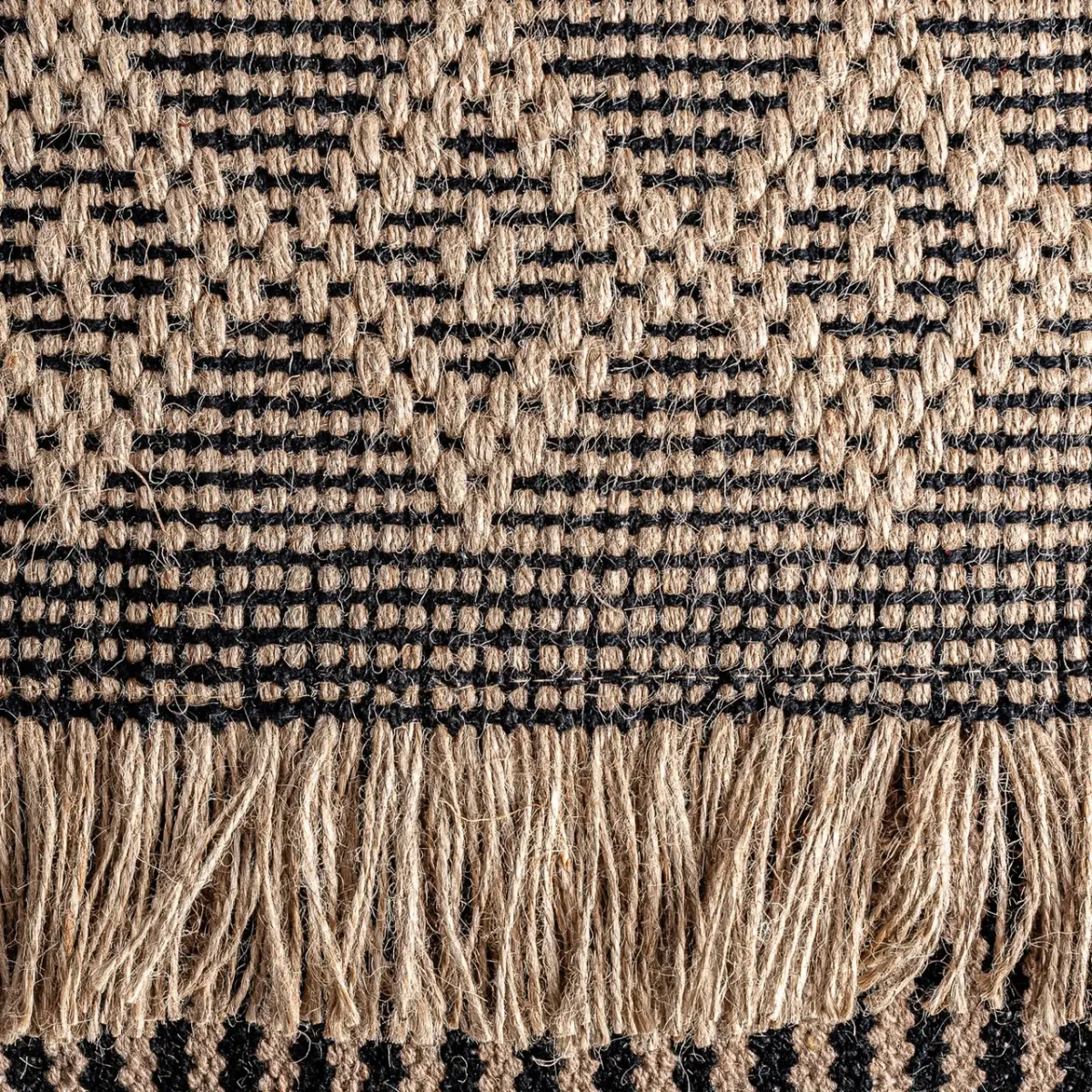 Cojín de yute boho Blahir - Imagen 4