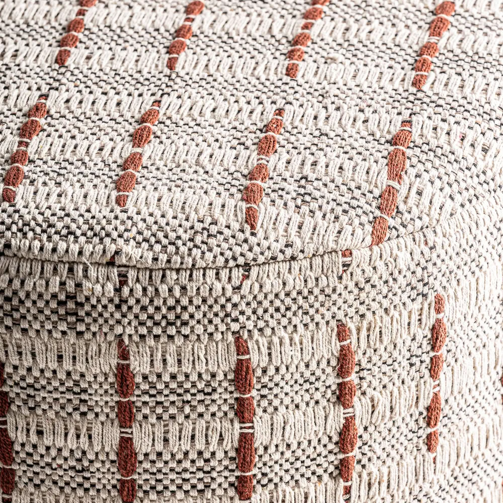 Puff Khales estilo boho - Imagen 3