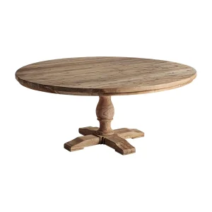 Mesa de comedor de madera de teka reciclada 180 cm Gyor