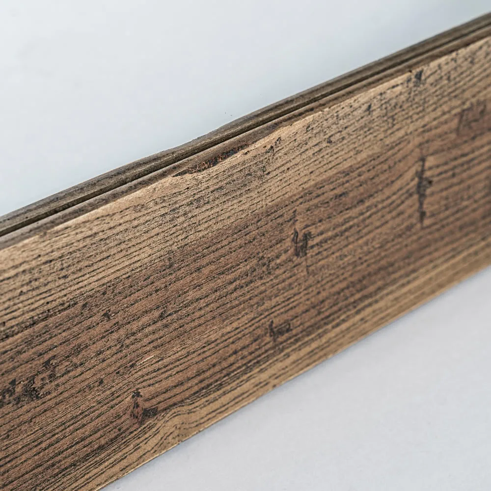 Espejo de madera de olmo cuadrado 140 cm Norvik - Imagen 3