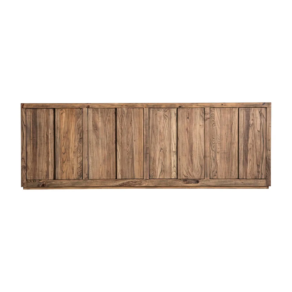 Aparador madera maciza olmo 280cm Norvik