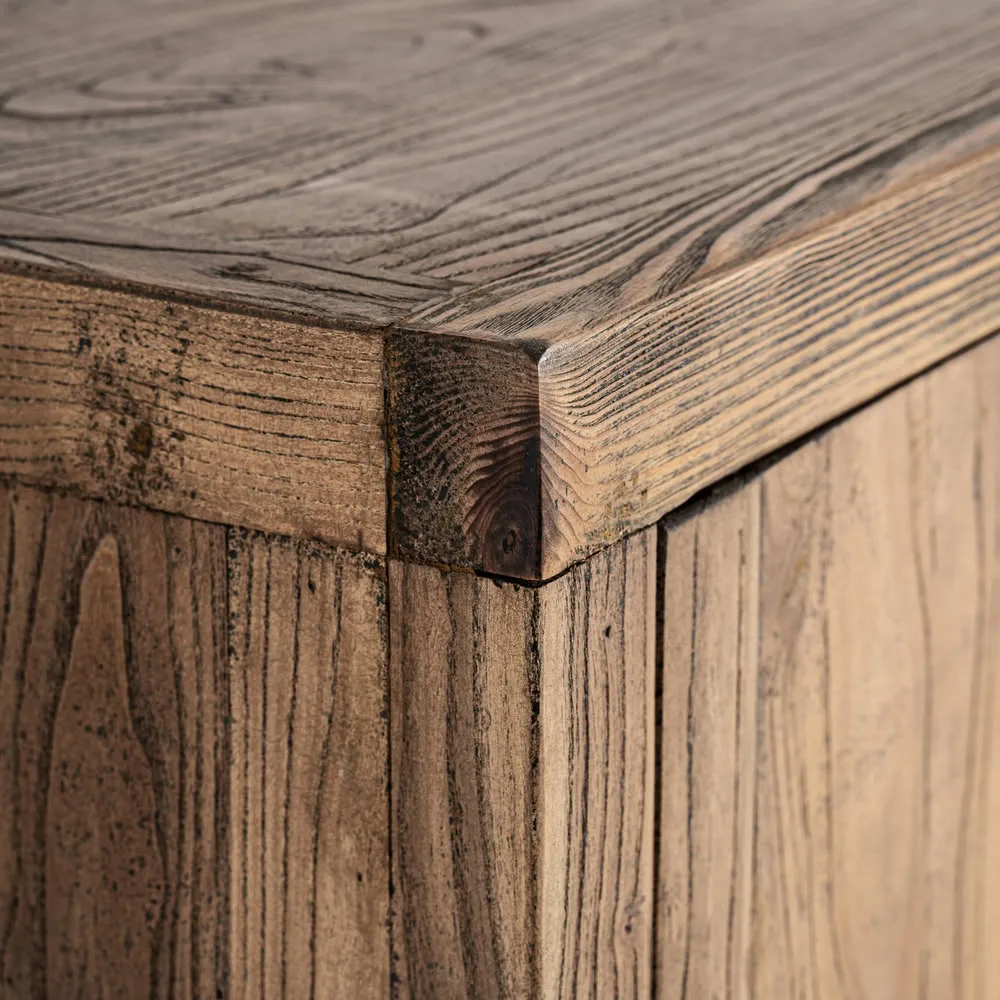 Mueble TV de madera de olmo 280 cm Norvik - Imagen 3