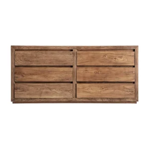 Cómoda 180CM  de madera de olmo NORVIK