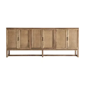 Aparador madera maciza olmo 220cm Byremo