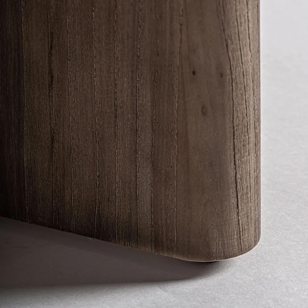 Taburete Jacquard de madera de olmo - Imagen 5