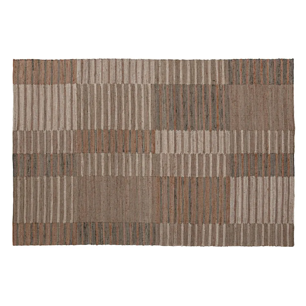 Alfombra Kaela de yute y algodón