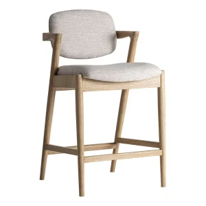 Taburete de madera de fresno Namur
