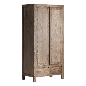 Armario de 100 x 200 cm madera maciza de olmo Thouars