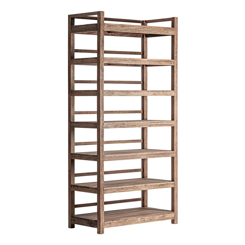 Estantería grande de madera maciza Helmond 254cm