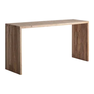 Consola de madera de teca reciclada 180 cm Helmond