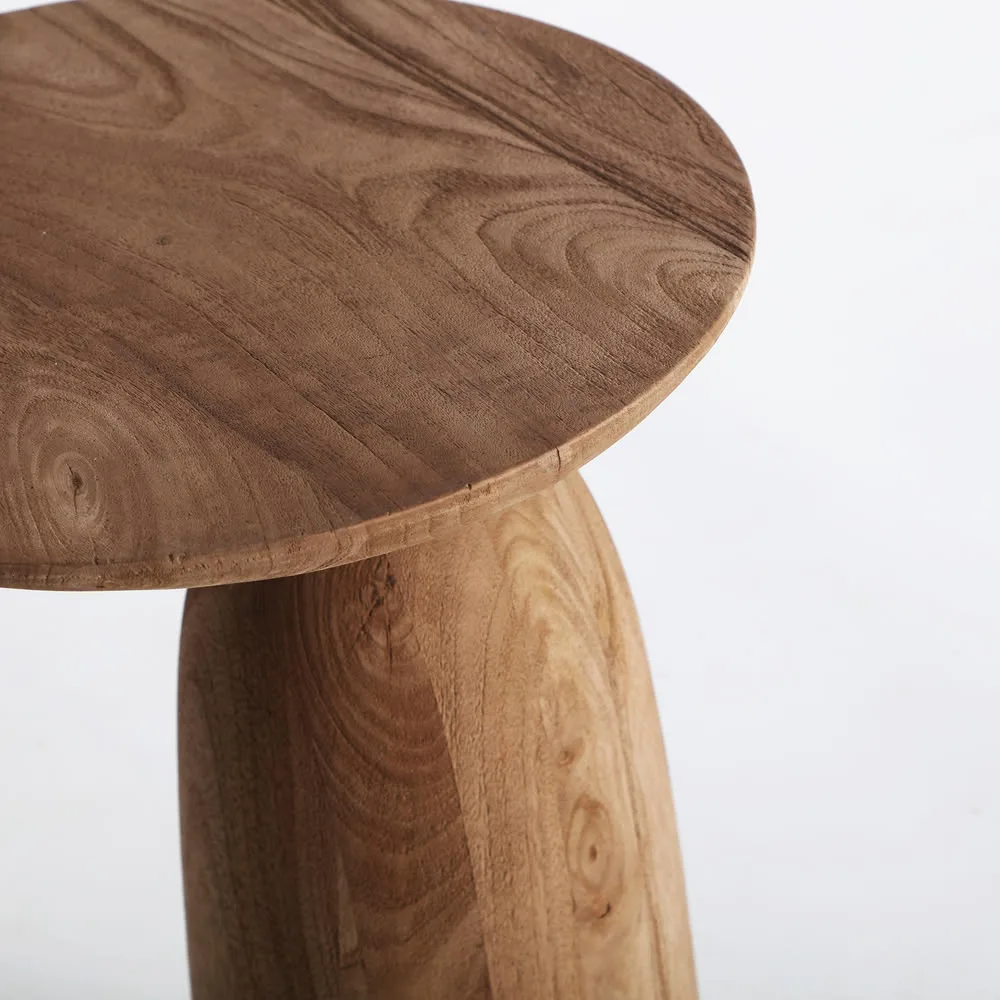 Mesa auxiliar Breil de madera de mango - Imagen 3