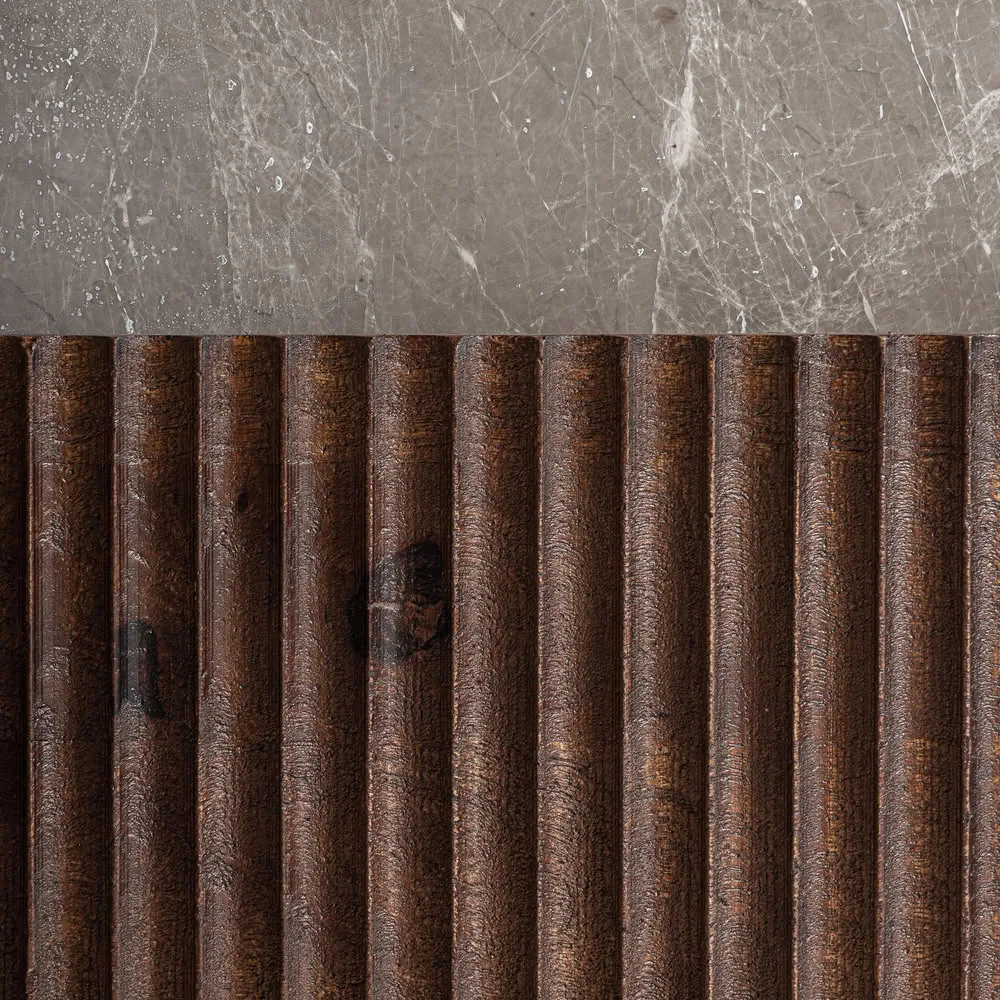 Mesa auxiliar de madera de mango Anzex - Imagen 7