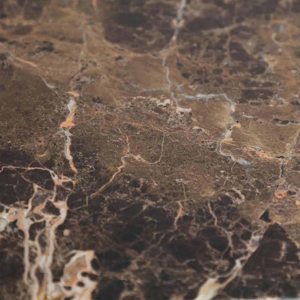 Consola Loop de madera de mango y mármol - Imagen 5