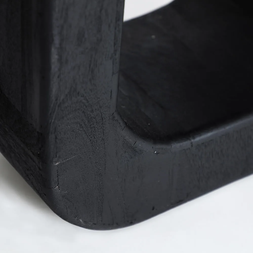 Consola Loop de madera de mango y mármol - Imagen 6