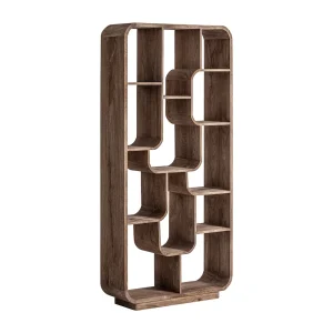 Estantería de madera de mango Flow