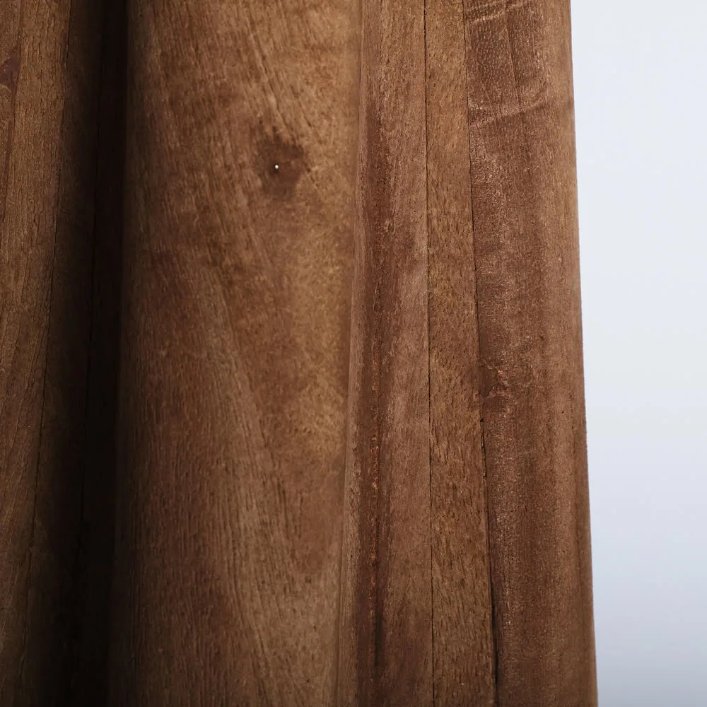 Lámpara de sobremesa Keale de madera y yute - Imagen 3
