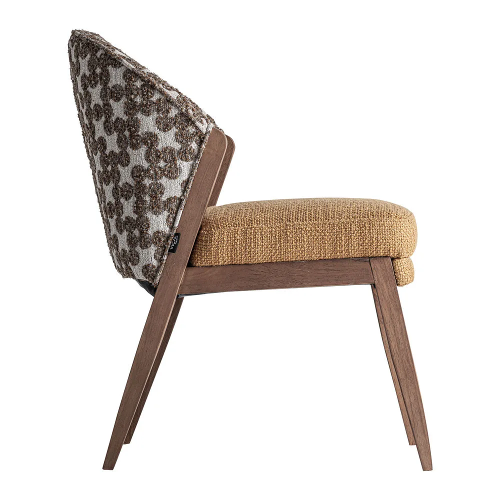 Silla Kalesha de madera y algodón - Imagen 6