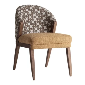Silla Kalesha de madera y algodón