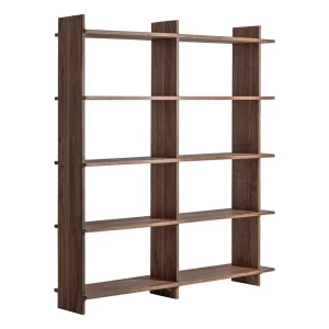 ESTANTE MODULAR madera maciza BRUTALIST