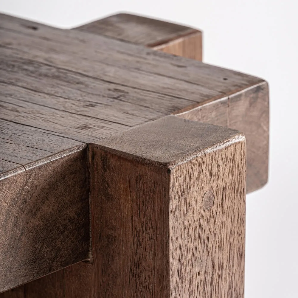 Peana de madera de sal Brutalist - Imagen 6