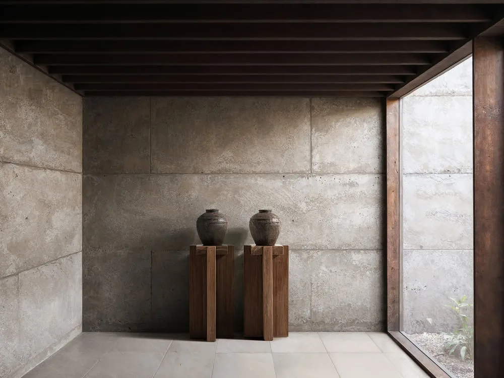 Peana de madera de sal Brutalist - Imagen 8