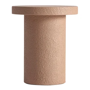Mesa de centro de cemento redonda 48cm Banfe