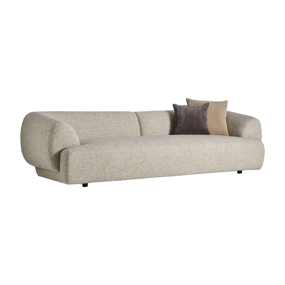 Sofá beige 262cm Izernore - Imagen 3