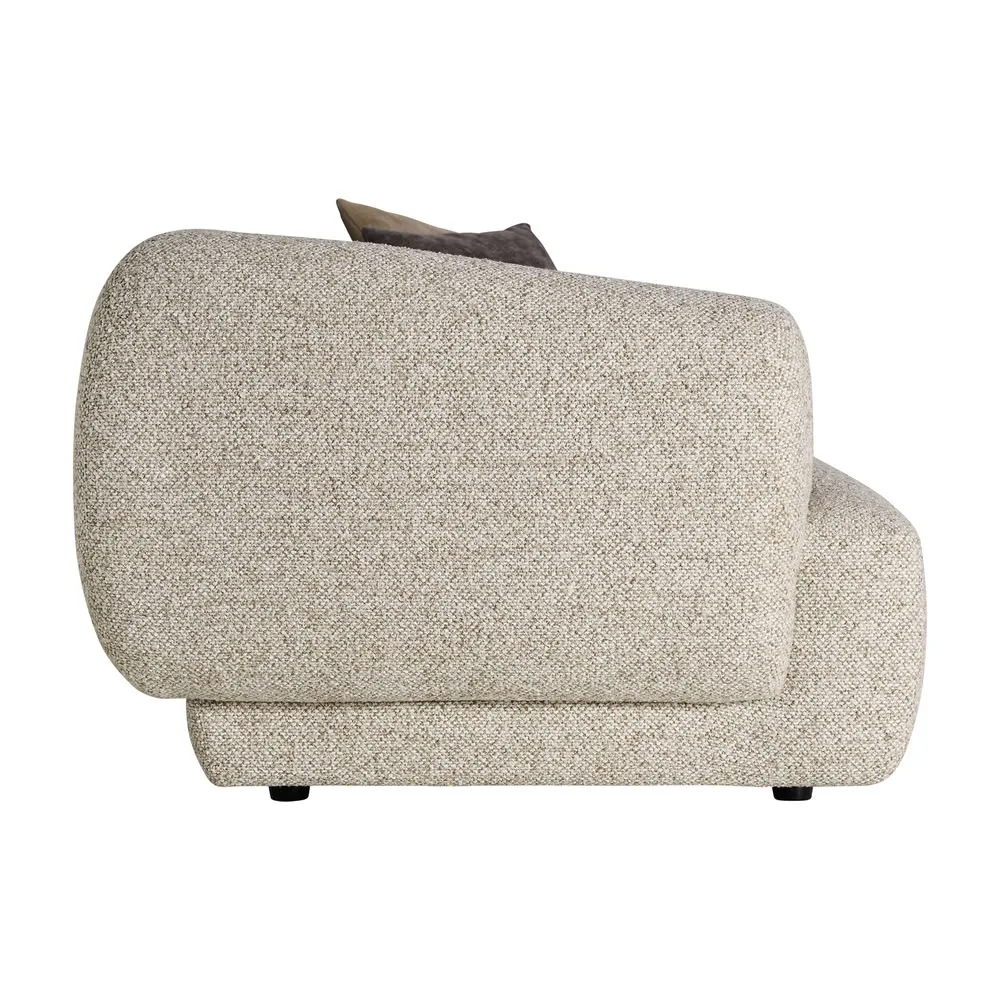 Sofá beige 262cm Izernore - Imagen 4