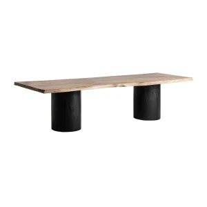 Mesa de comedor Knaith en madera de mango y acacia
