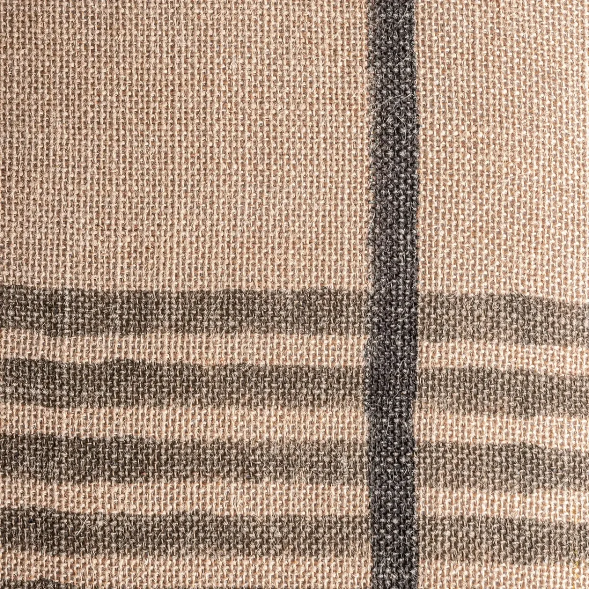Cojín beige con rayas Nagore - Imagen 5