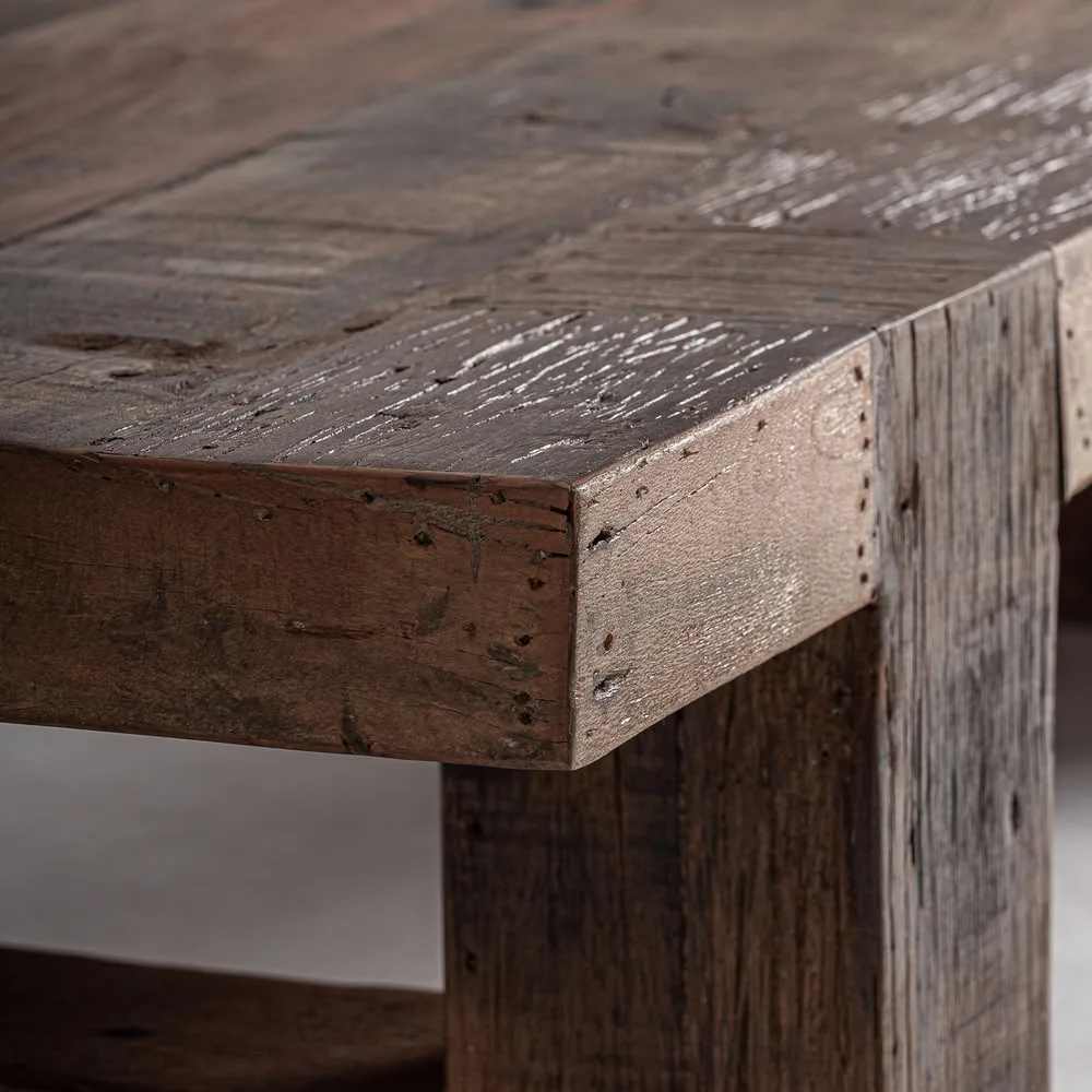 Mesa de centro de madera recuperada - Imagen 4