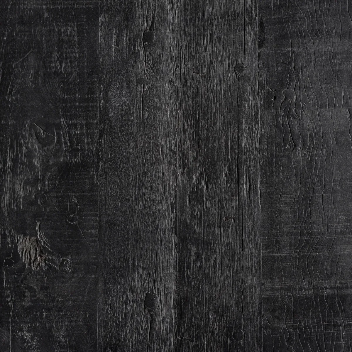 Mesa de centro de madera recuperada negra Allons - Imagen 6