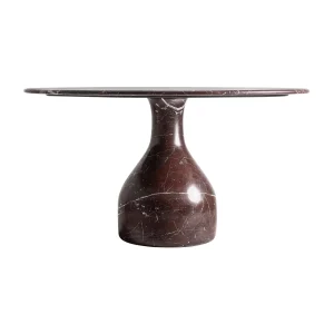 Mesa de comedor de mármol burdeos Bourg