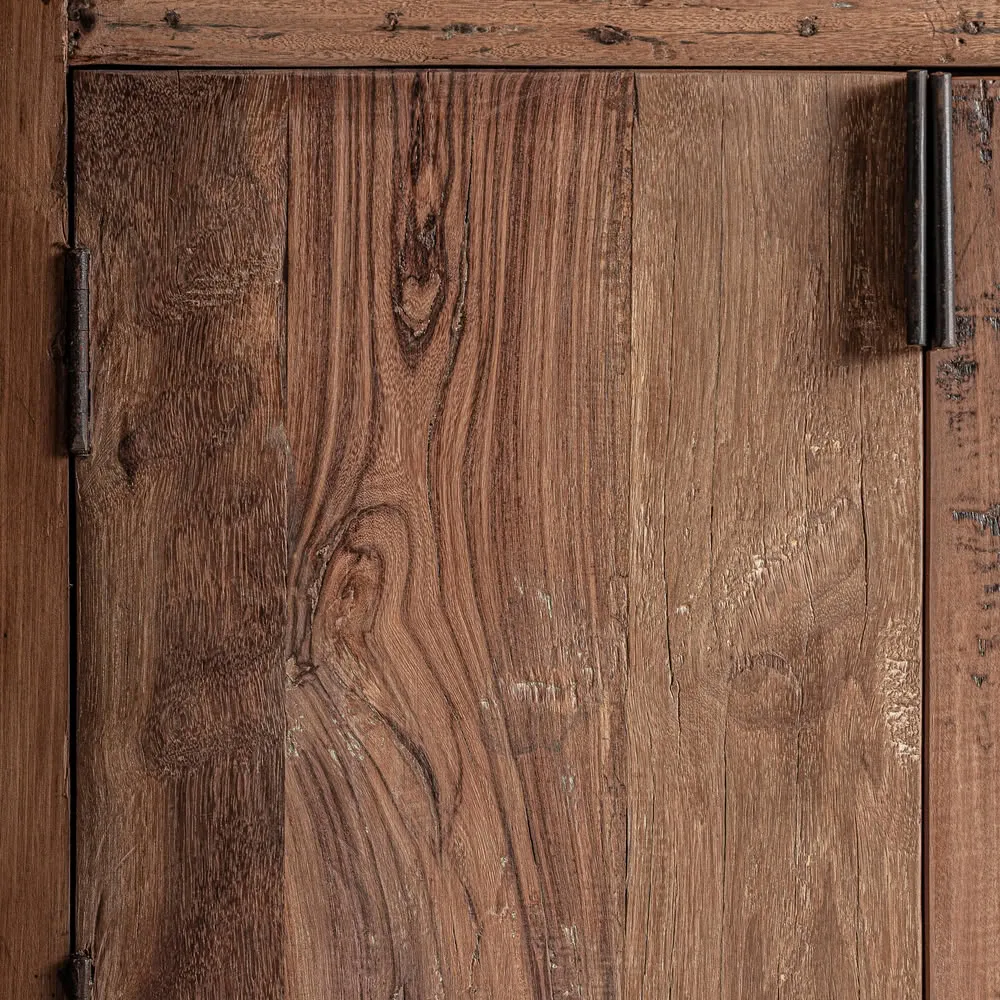Aparador grande madera maciza 225 cm Selby - Imagen 3