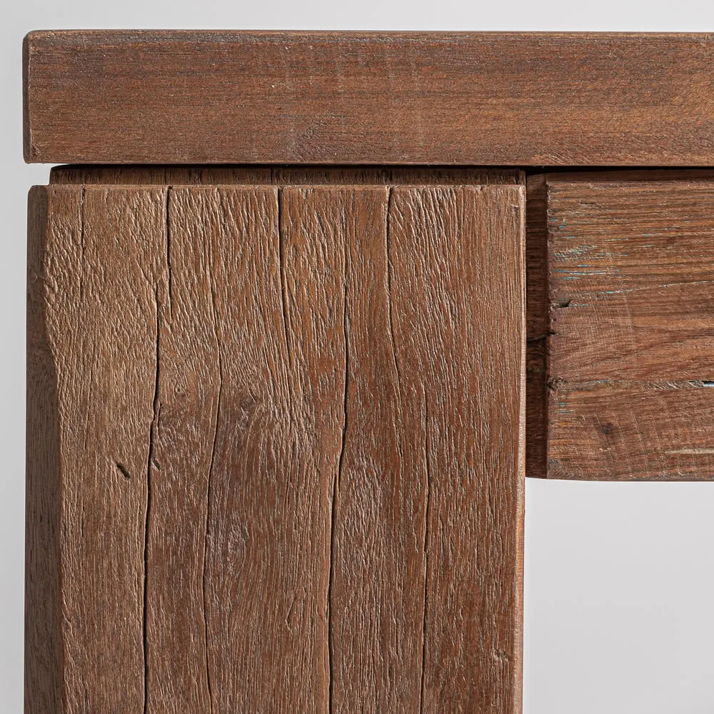 Mesa de comedor de madera recuperada 220 cm Selby - Imagen 5