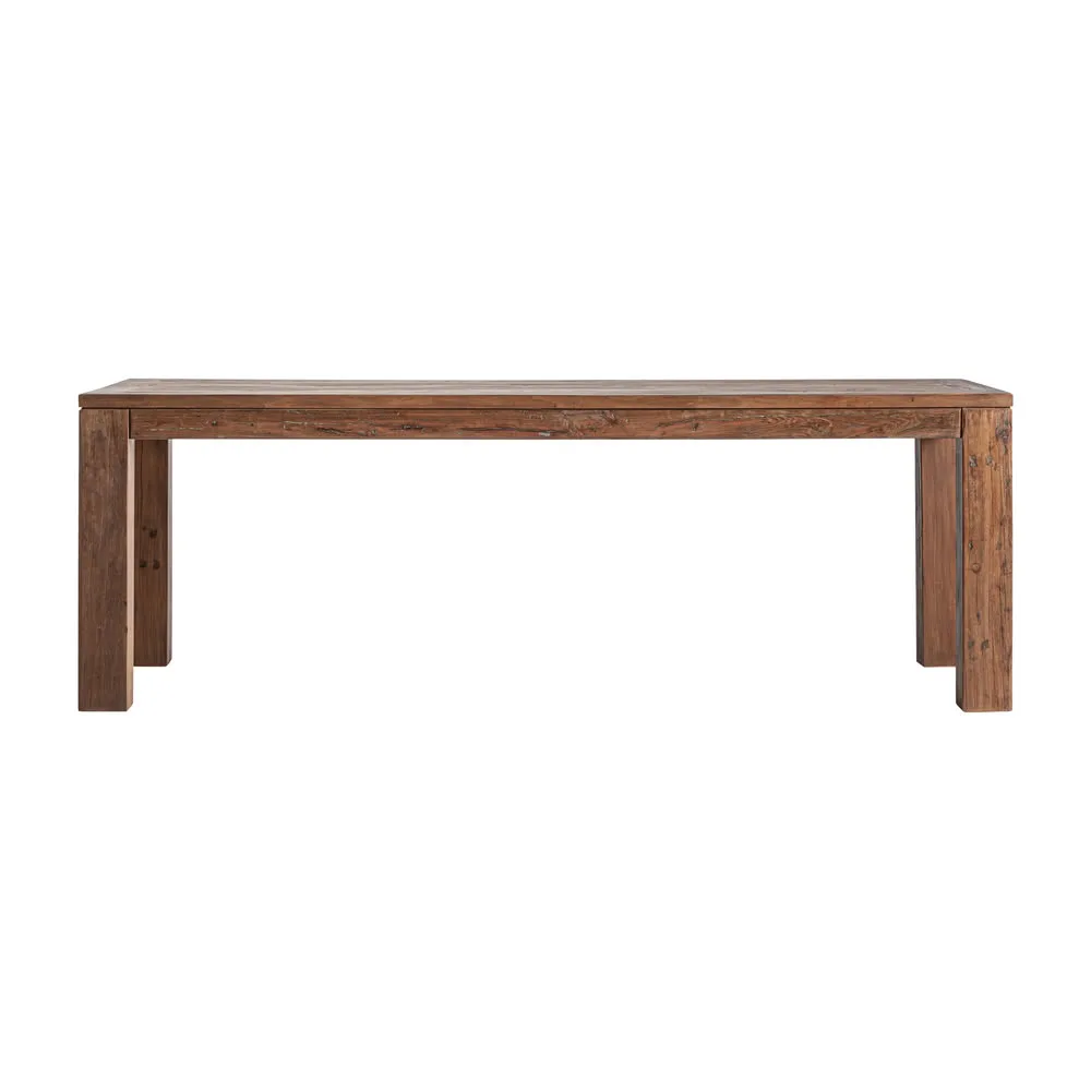 Mesa de comedor de madera recuperada 220 cm Selby - Imagen 7
