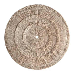 Panel decorativo de fibra redondo
