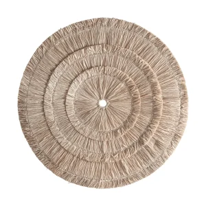 Panel decorativo de fibra redondo