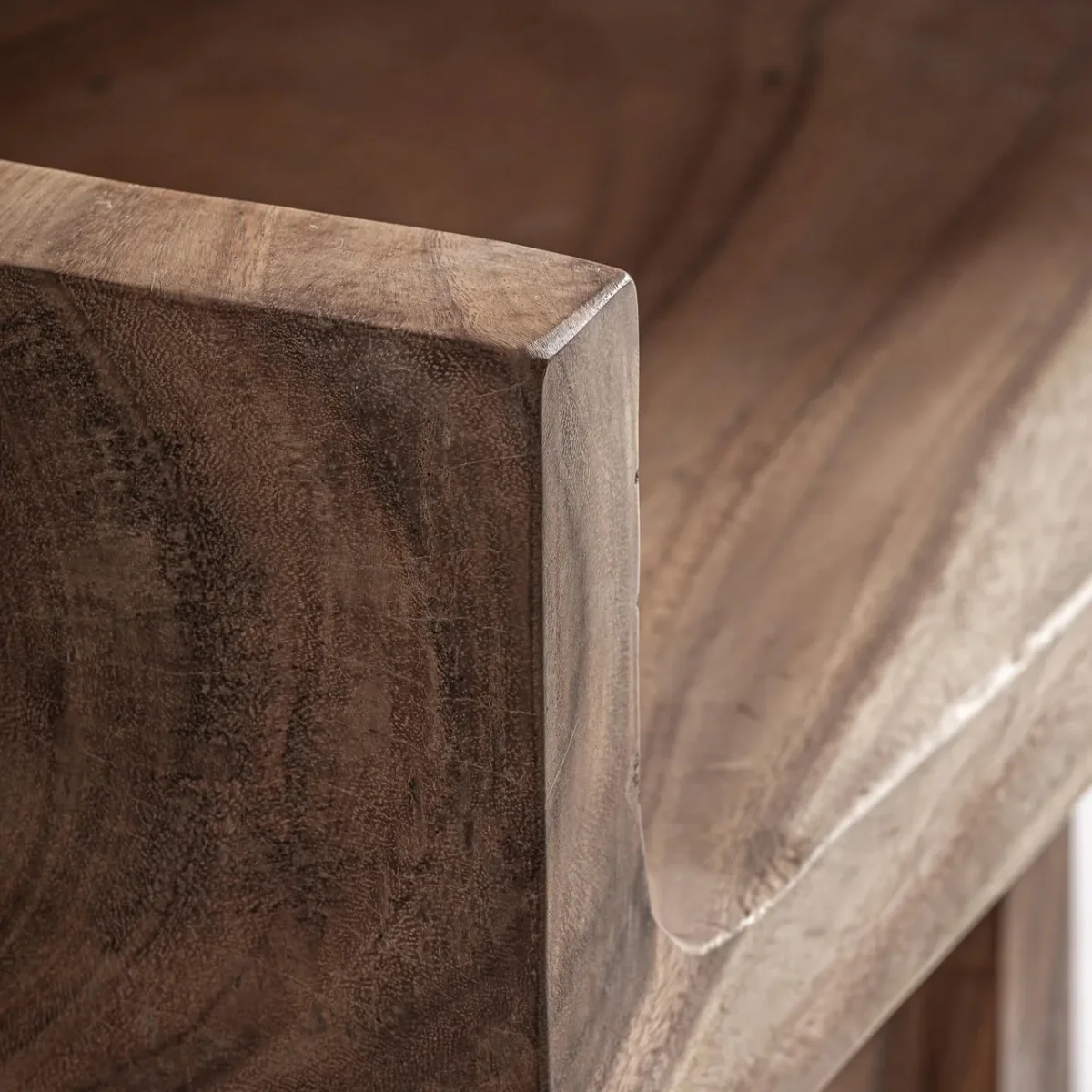 Silla de estilo étnico de madera suar Luzex - Imagen 6
