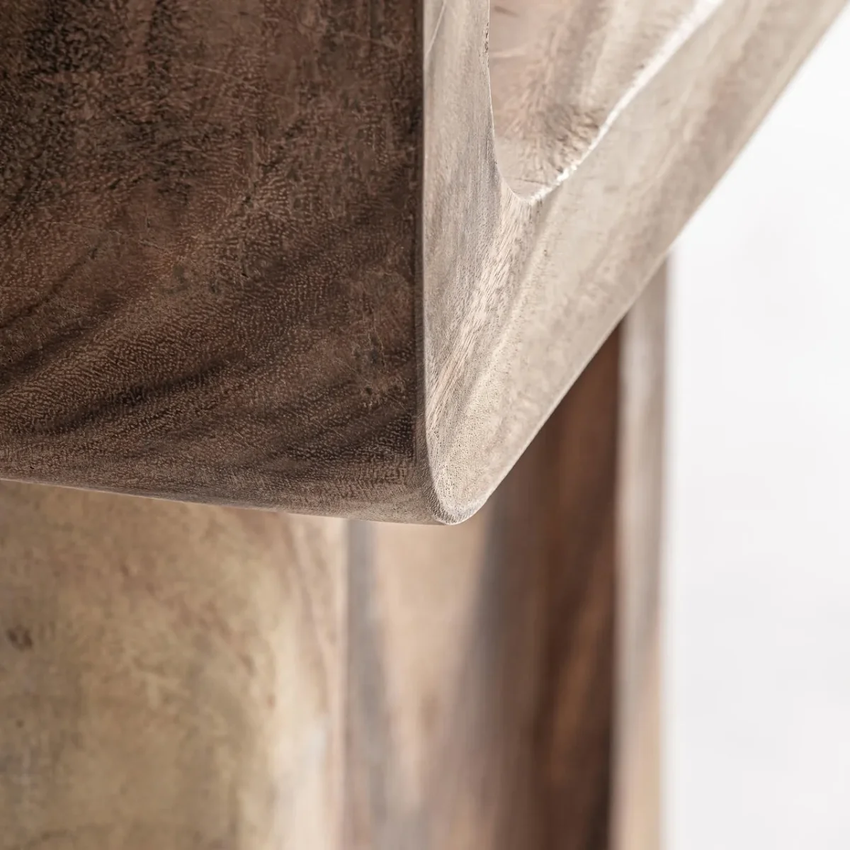 Silla de estilo étnico de madera suar Luzex - Imagen 7